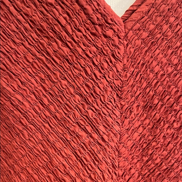 ASOS Rust Jumpsuit with Tie Straps - Picture 3 of 7